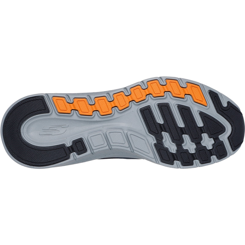 Skechers Mens Arch Fit 2.0 The Keep 232702-NVOR Navy/Orange Lace Up Shoe