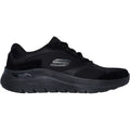 Skechers Mens Arch Fit 2.0 The Keep 232702-BBK Black Lace Up Shoe