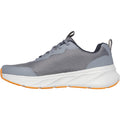Skechers Mens Edgeride Rekze 232835-GYOR Grey/Orange Lace Up Shoe