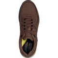 Skechers Mens Netson Gander 205236-BRN Brown Lace Up Shoe