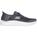 Skechers Mens GO WALK Flex Hands Up 216324-GRY Grey Lace Up Shoe