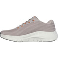 Skechers Mens Arch Fit 2.0 Road Wave 232701WW-TPOR Taupe/Orange Slip On Shoe