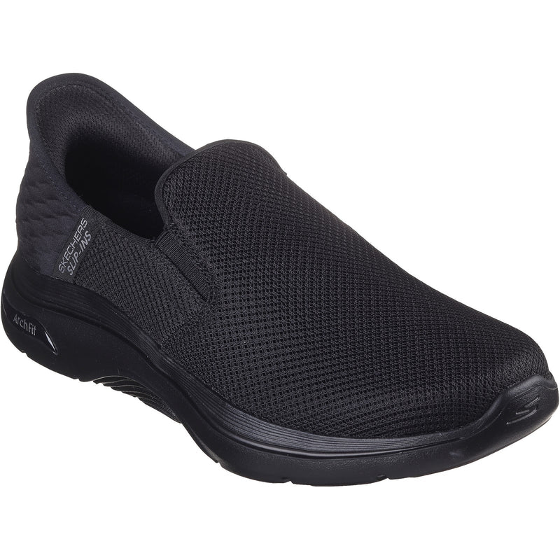 Skechers Mens GO WALK Arch Fit 2.0 216600WW-BBK Black Sneakers