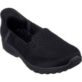 Skechers Womens Reggae Fest 2.0 Guiding 158698W-BBK Black Slip On Shoe