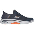 Skechers Mens Arch Fit 2.0 Simplicity 2 216602-CCOR Charcoal/Orange Lace Up Shoe