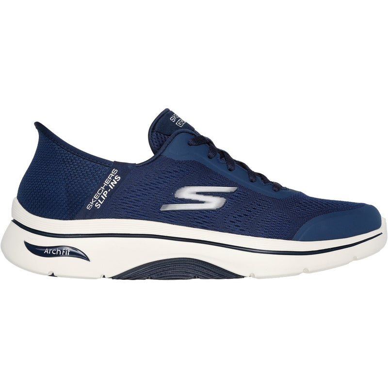 Skechers Mens Arch Fit 2.0 Simplicity 2 216602-NVY Navy Lace Up Shoe