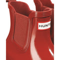 Hunter WFS2078RGL-MLR Womens Original Chelsea Gloss Boot Female Red