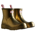 Hunter Womens Gold WFS2020NEB-GLD Nebula Play Short Wellington Boots