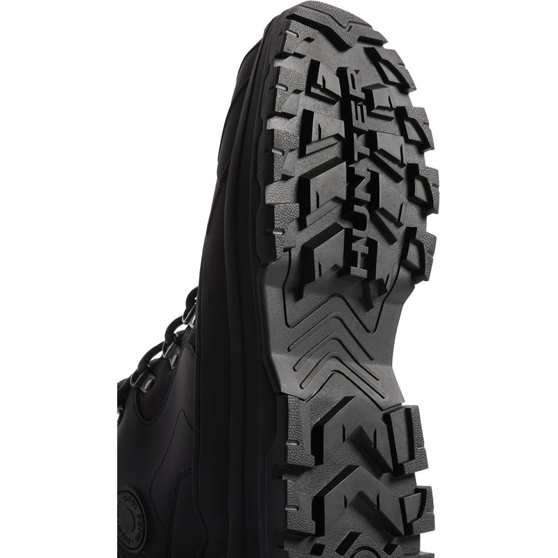 Hunter Mens Black MFS1000PTP-BLK Explorer Duck Boots