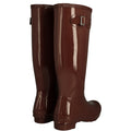 Hunter WFT1000RGL-MTR Original Tall Gloss Boot Female Dark Red