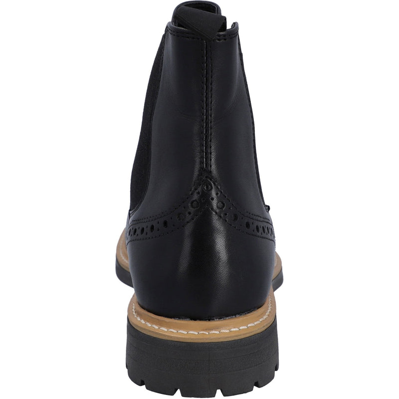 Hunter Mens Black HFRMGB0040514-BLK Cawdor Brogue Dealer Boots