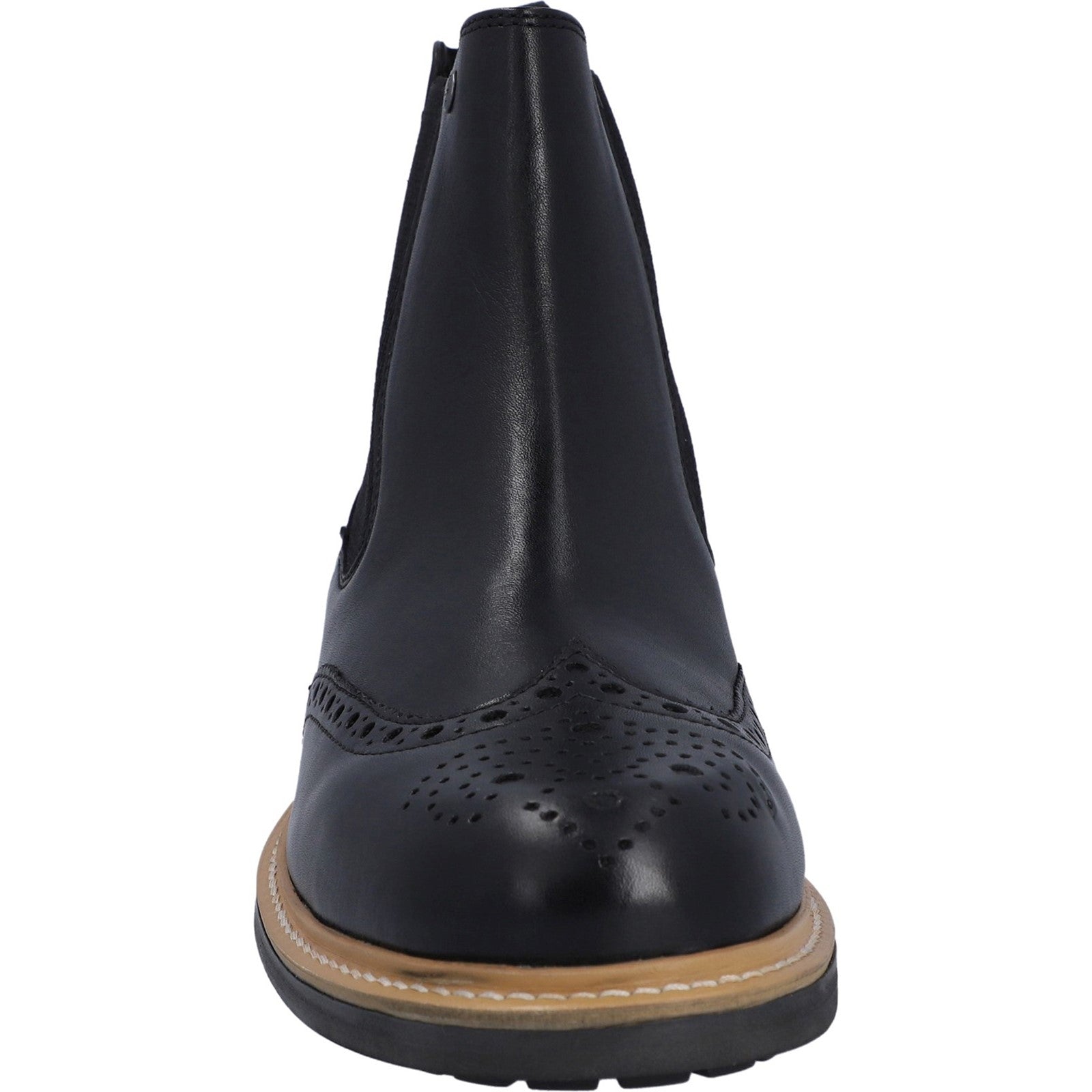 Hunter Mens Black HFRMGB0040514-BLK Cawdor Brogue Dealer Boots