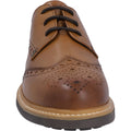 Hunter Mens Tan HFRMGB0040515-TAN Cawdor Brogue Gibson Shoes