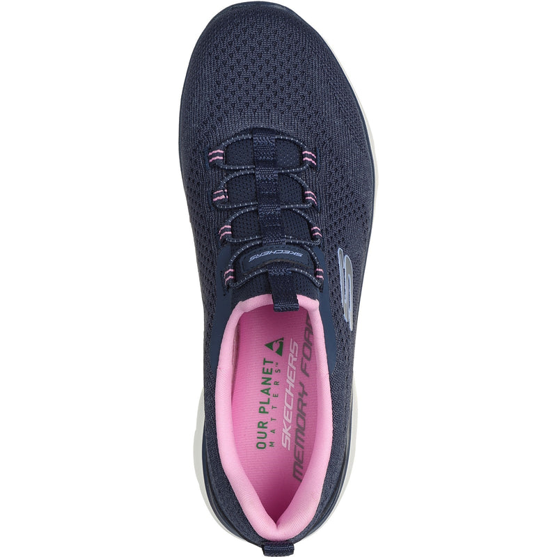 Skechers Womens Summits New Nature 150120-NVPK Navy/Pink Slip On Shoe