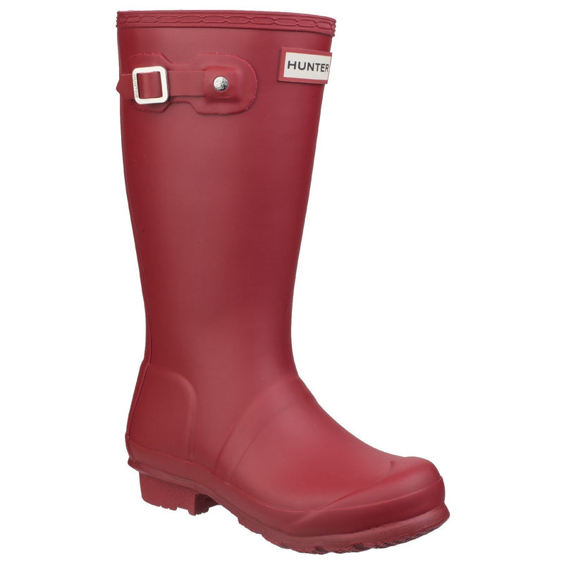 Hunter Kids Matt Red JFT6000RMA-MLR Original Wellington Boots