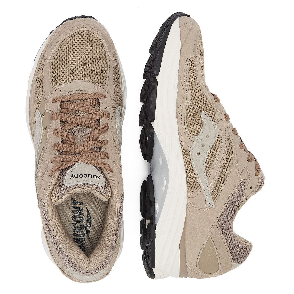 Saucony Progrid Omni 9 Beige Sneakers