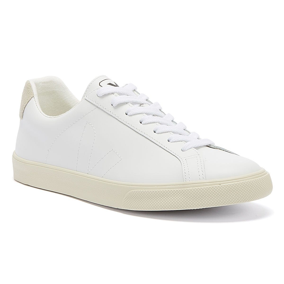 Veja Esplar Leather Mens White Sneakers