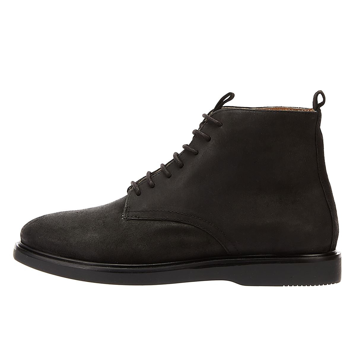 H By Hudson Troy Oiled Suede Men's Black Boot