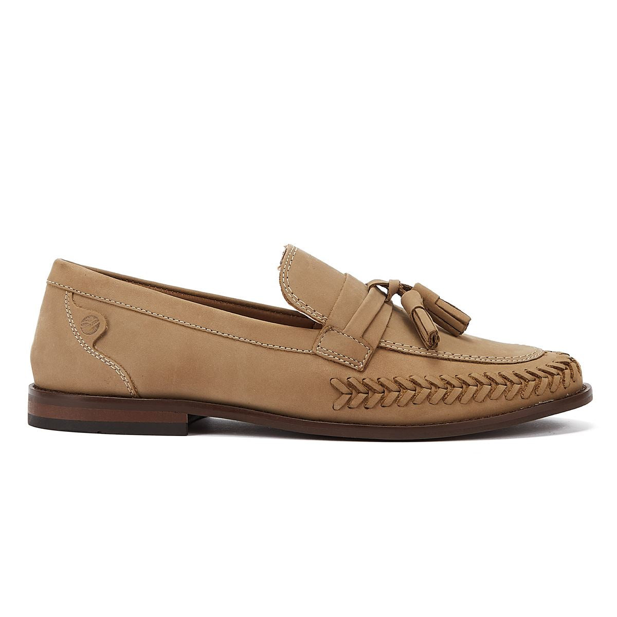 H By Hudson Haldon Loafer Taupe Suede Mens Taupe Casual