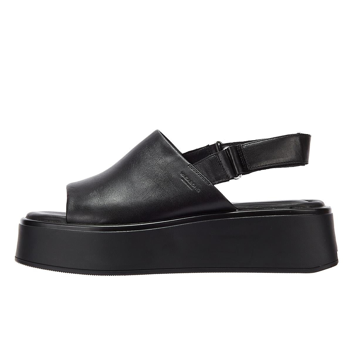 Vagabond Courtney Mule Slingback Women's Black Sandal