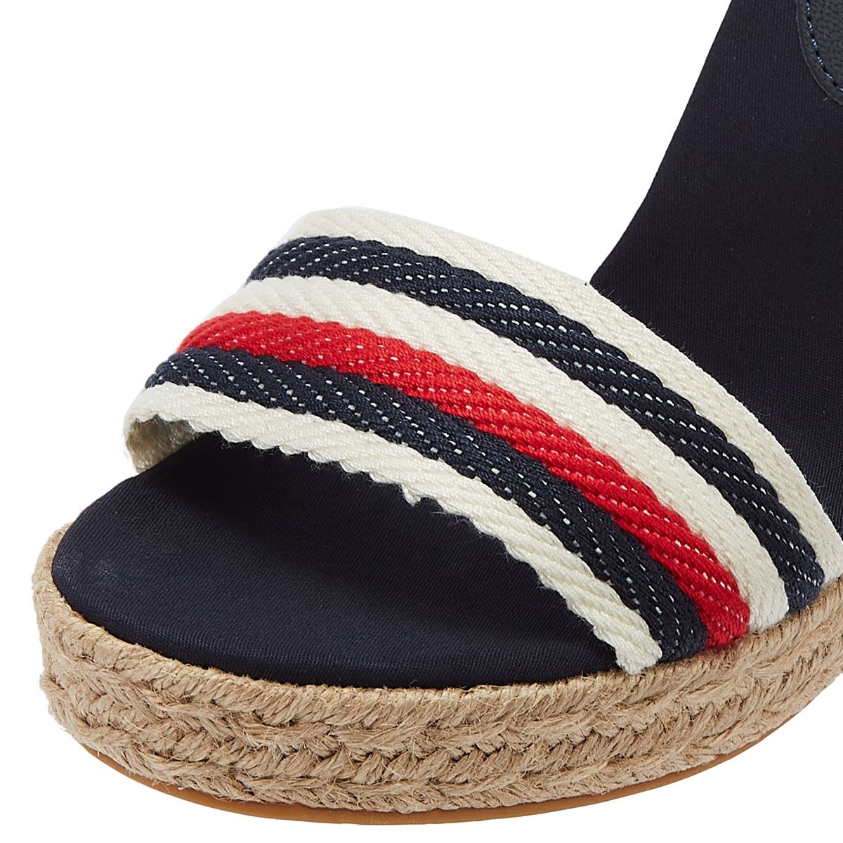 Tommy Hilfiger Corporate Wedge Women's Blue Sandal