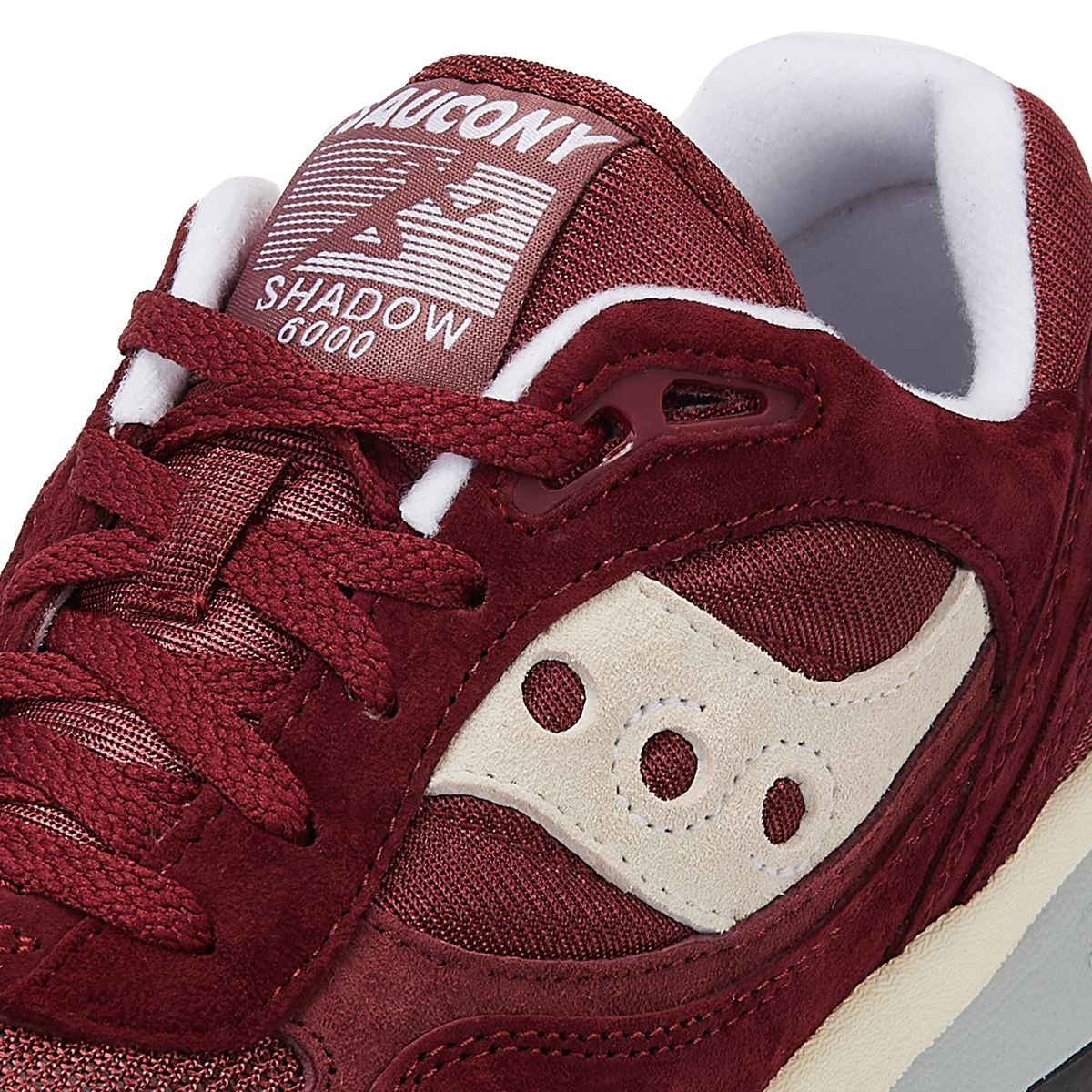 Saucony Shadow 6000 Red Sneakers