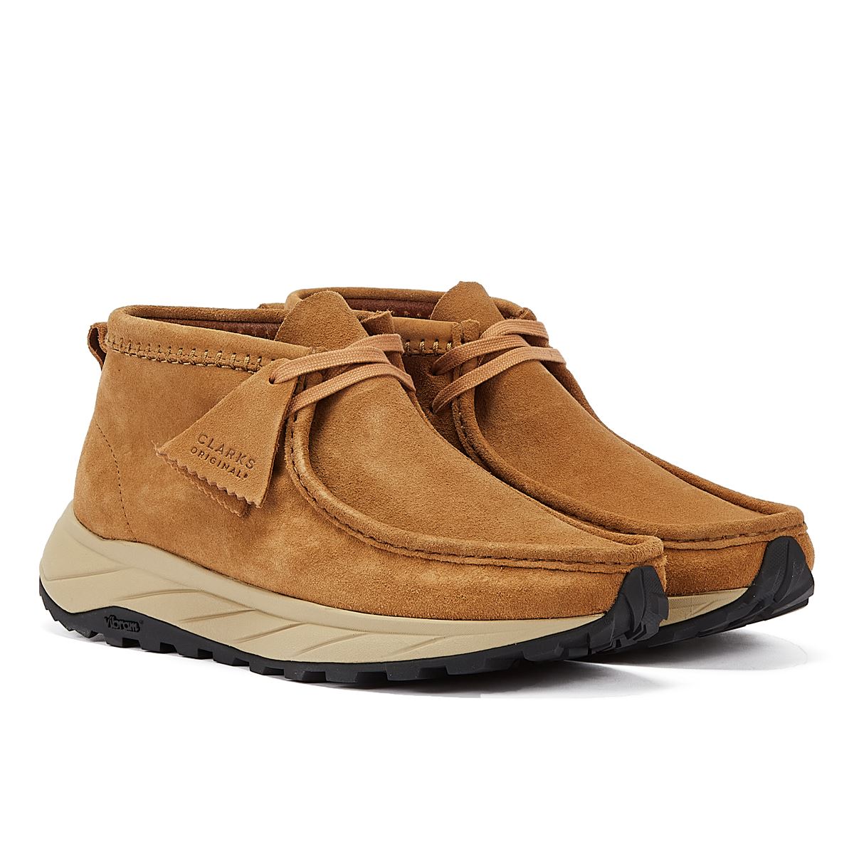 Clarks Originals Wallabee Eden Suede Men's Brown Lace-Up Shoes