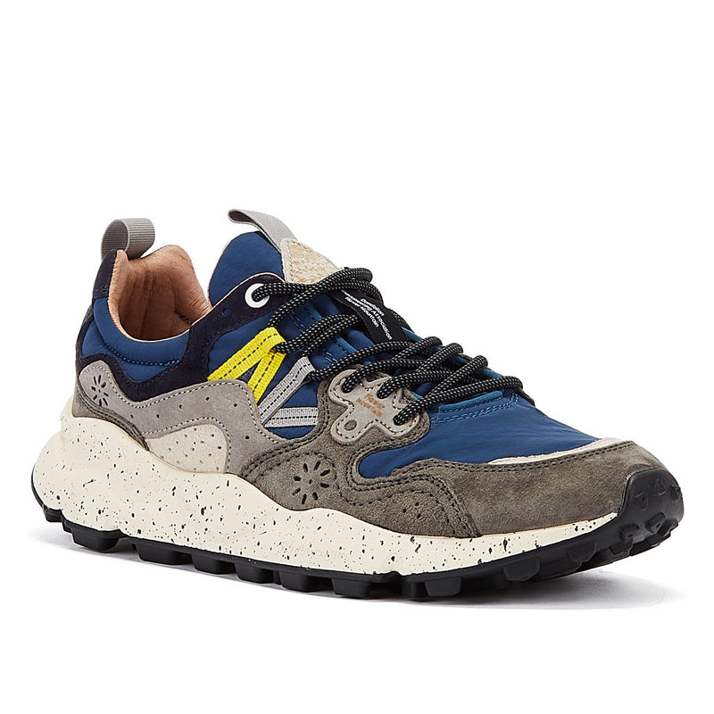 Flower Mountain Yamano Suede Men's Grey Sneakers