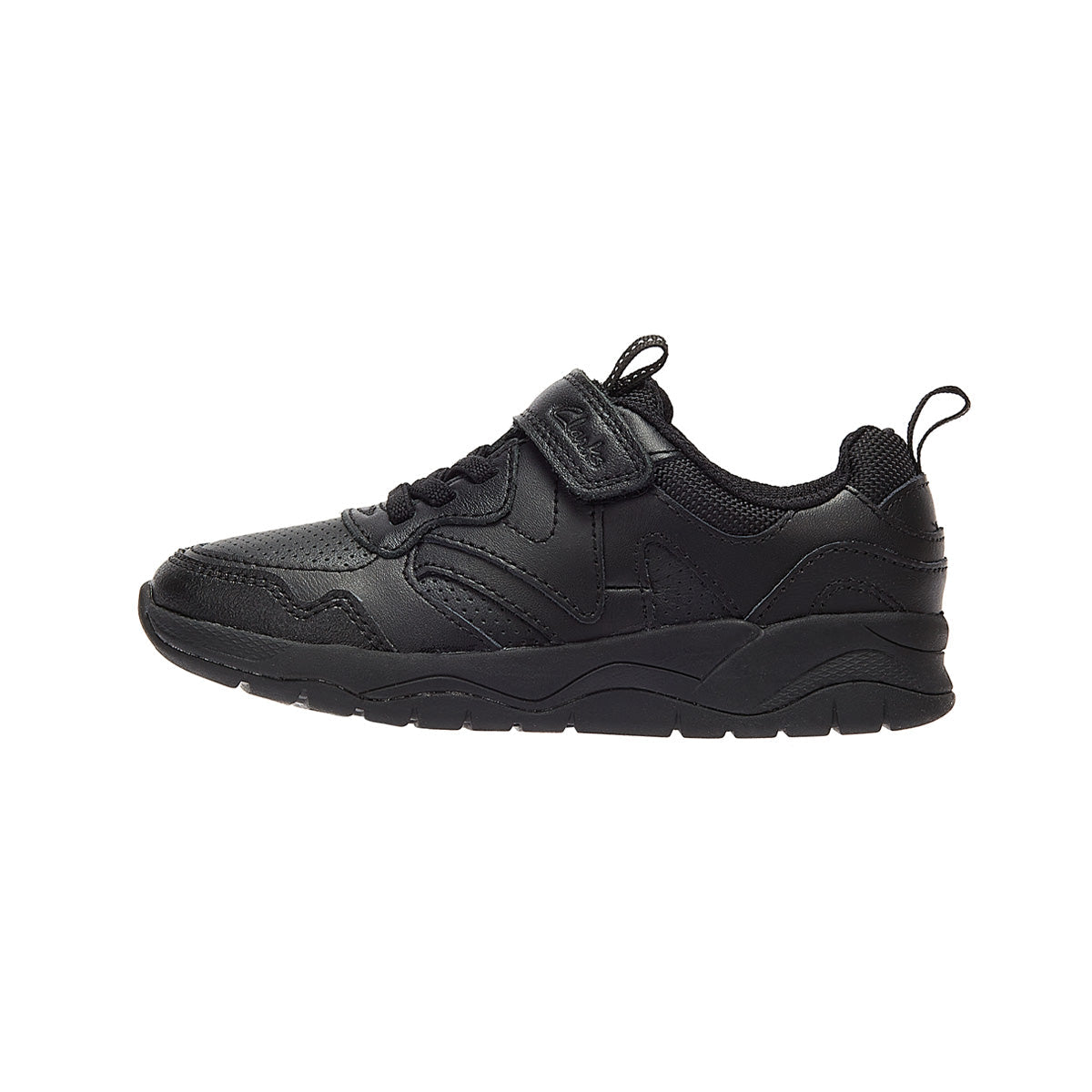 Clarks Cloweder Sprint Junior Black Sneakers