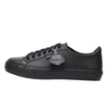 Kickers Youth Black Leather Tovni Lacer Sneakers