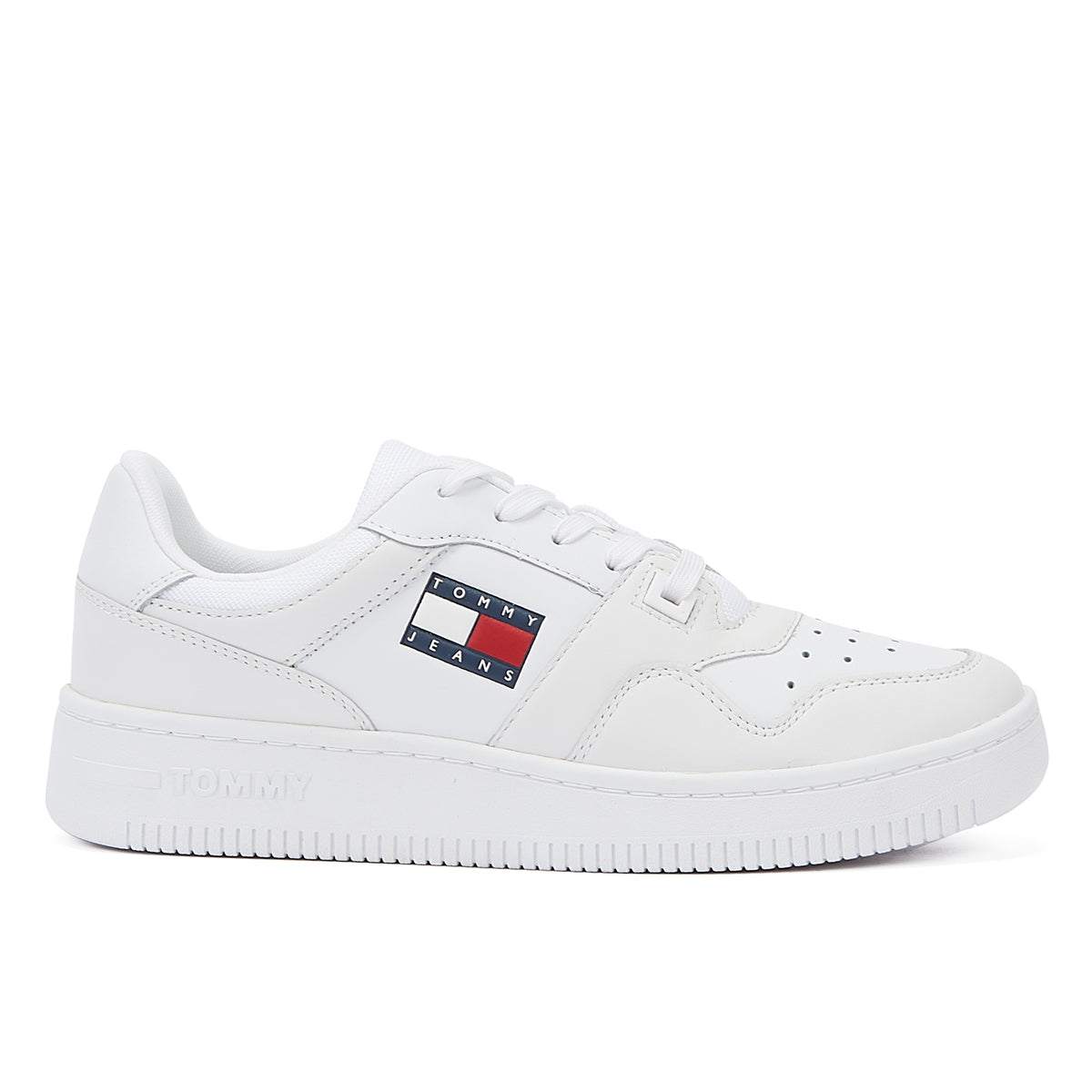 Tommy Jeans Retro Basket Womens White Sneakers