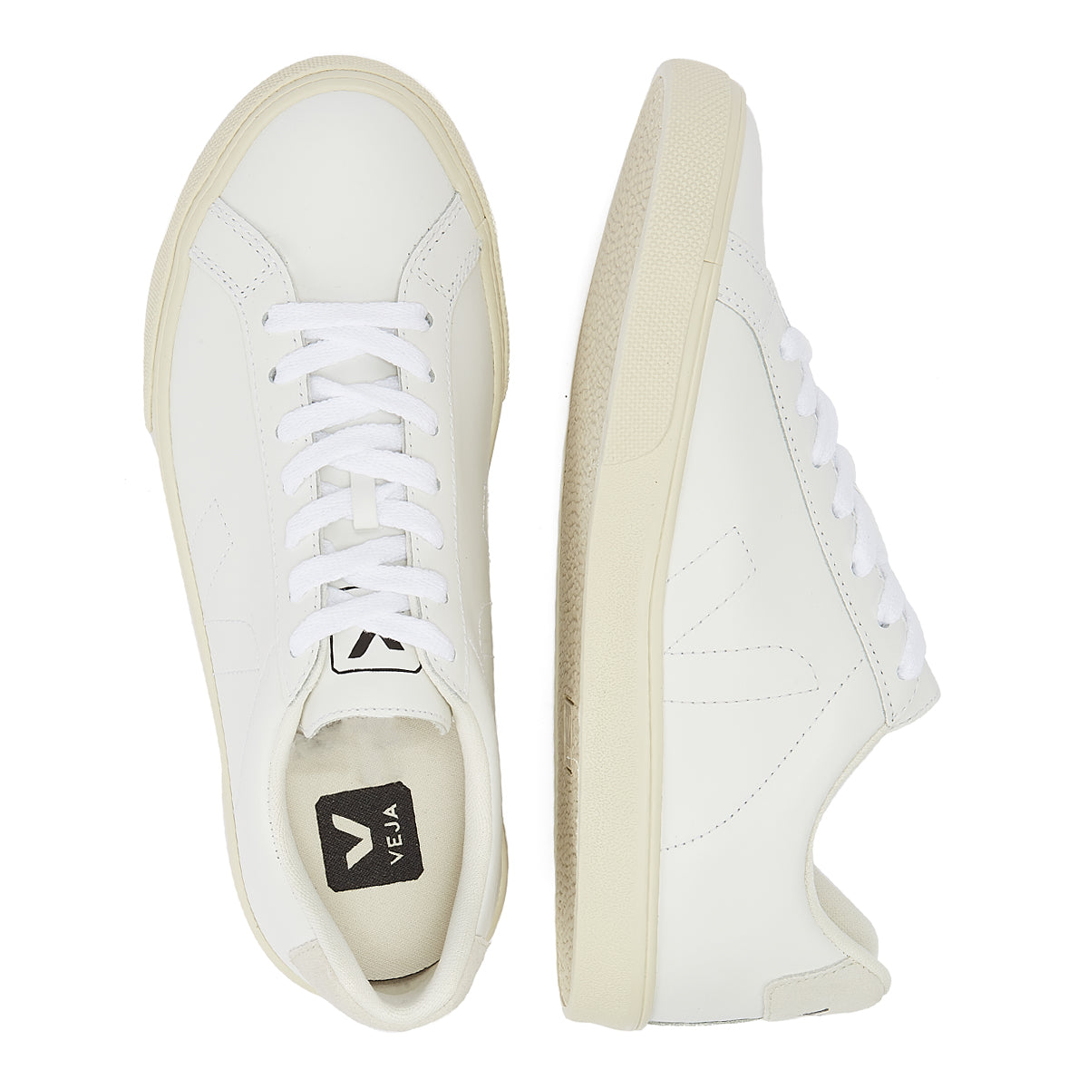 Veja Esplar Leather Womens Extra White Sneakers