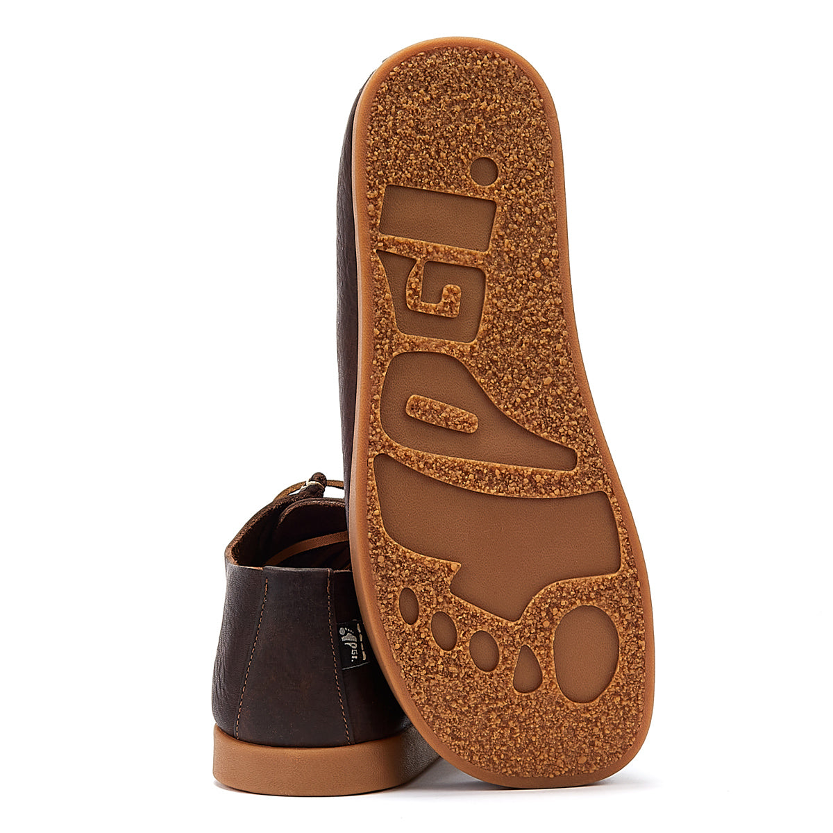 Yogi Willard 2 Eye Mens Dark Brown Leather Shoes