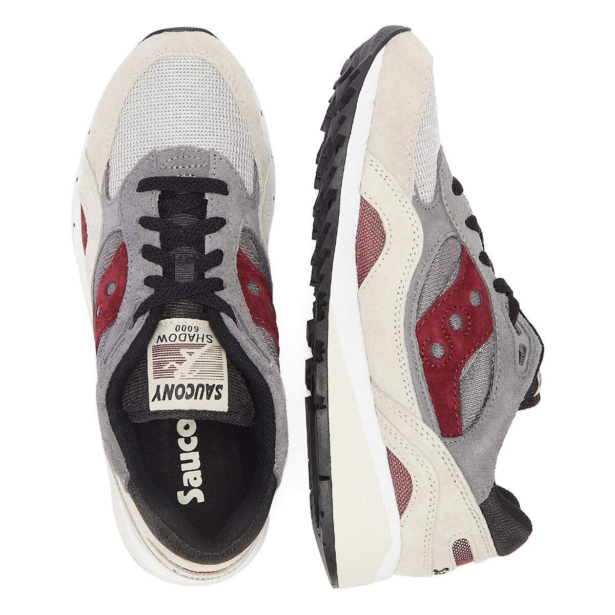 Saucony Shadow 6000 Grey Sneakers