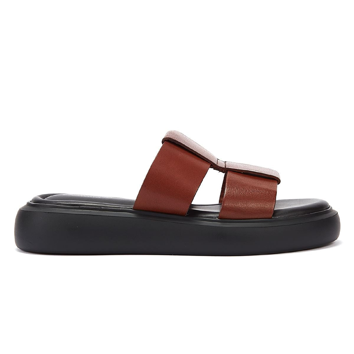 Vagabond Blenda Fish Mule Leather Cognac Women's Brown Sandal