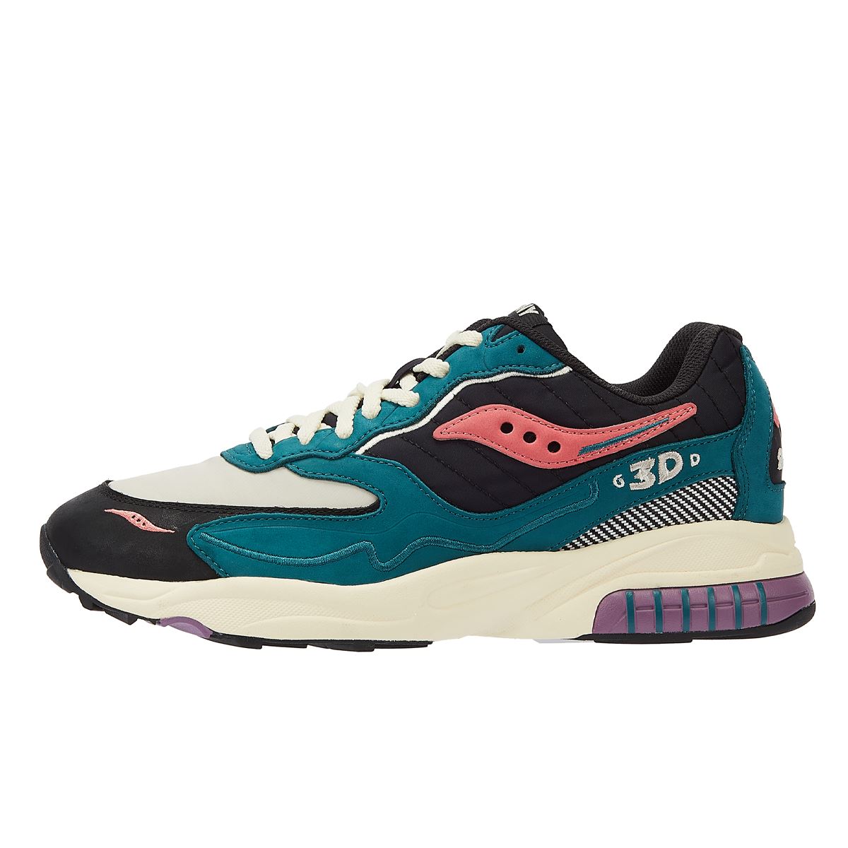 Saucony 3D Hurricane Green Sneakers