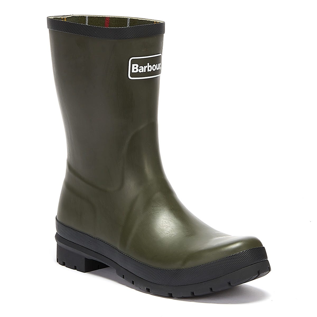 Barbour Banbury Womens Olive Green Wellies