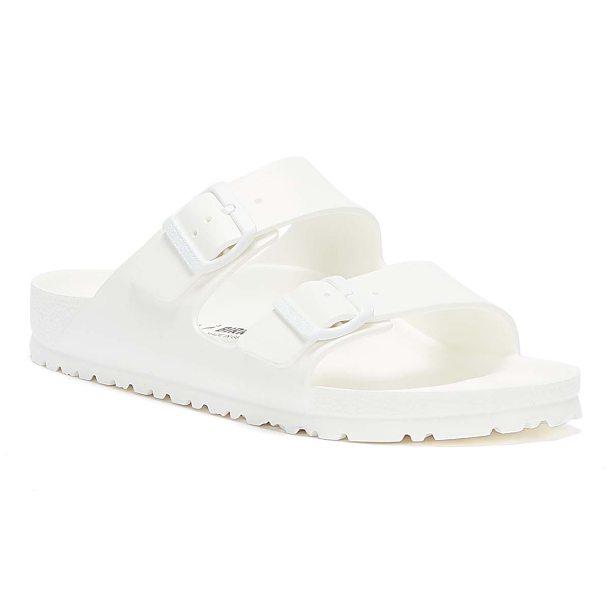Birkenstock Womens White Arizona EVA Sandals