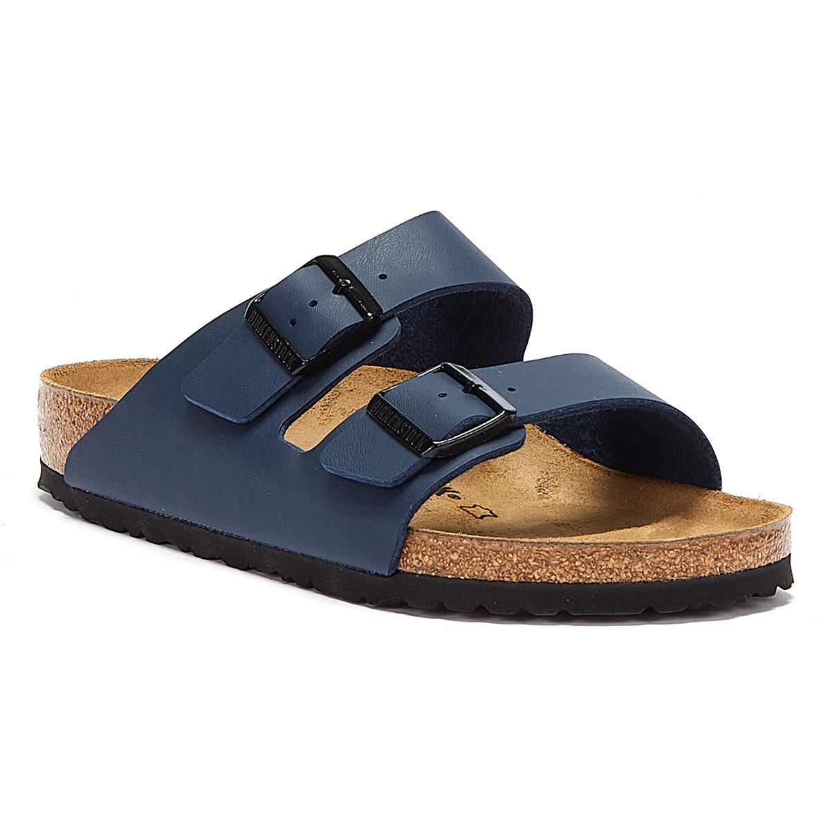 Birkenstock Arizona Birko Flor Navy Sandals