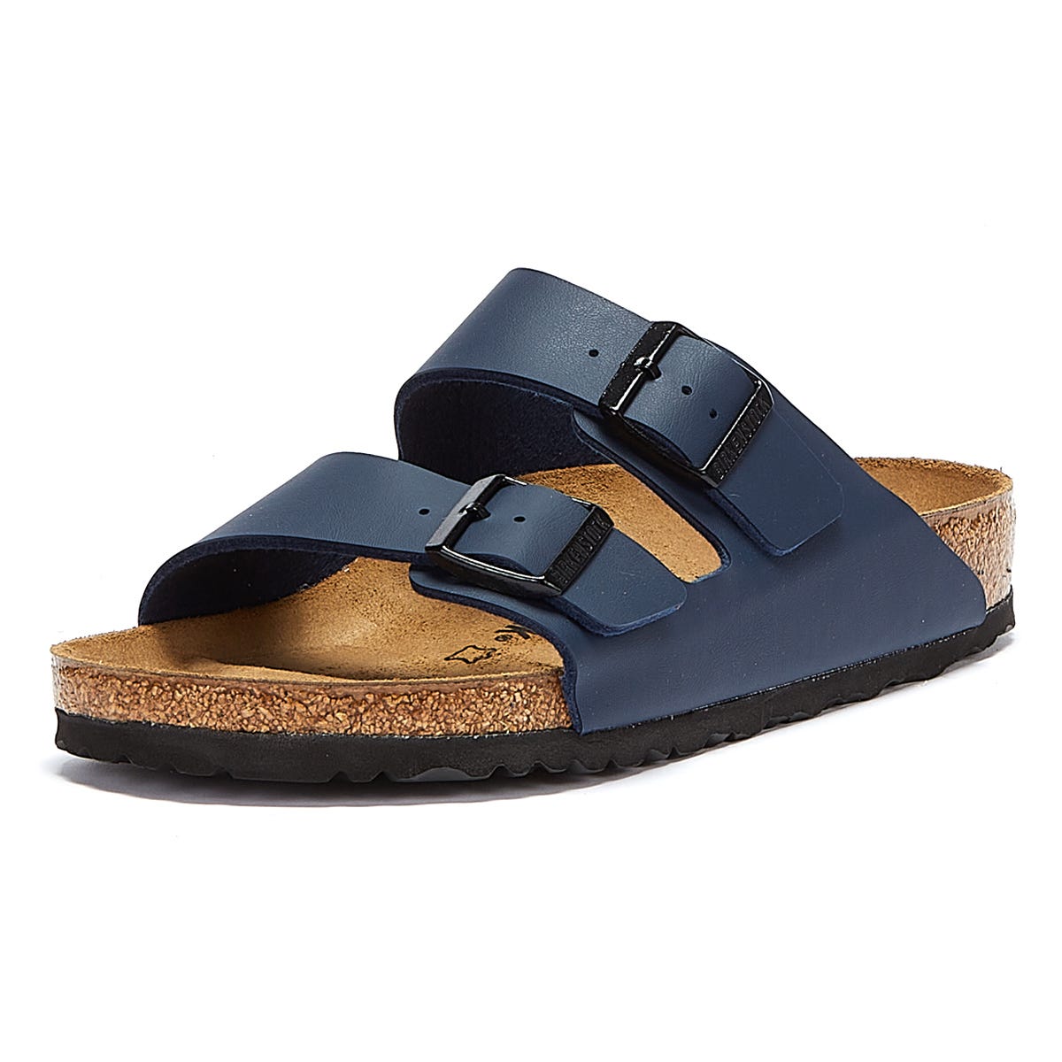 Birkenstock Arizona Birko Flor Navy Sandals