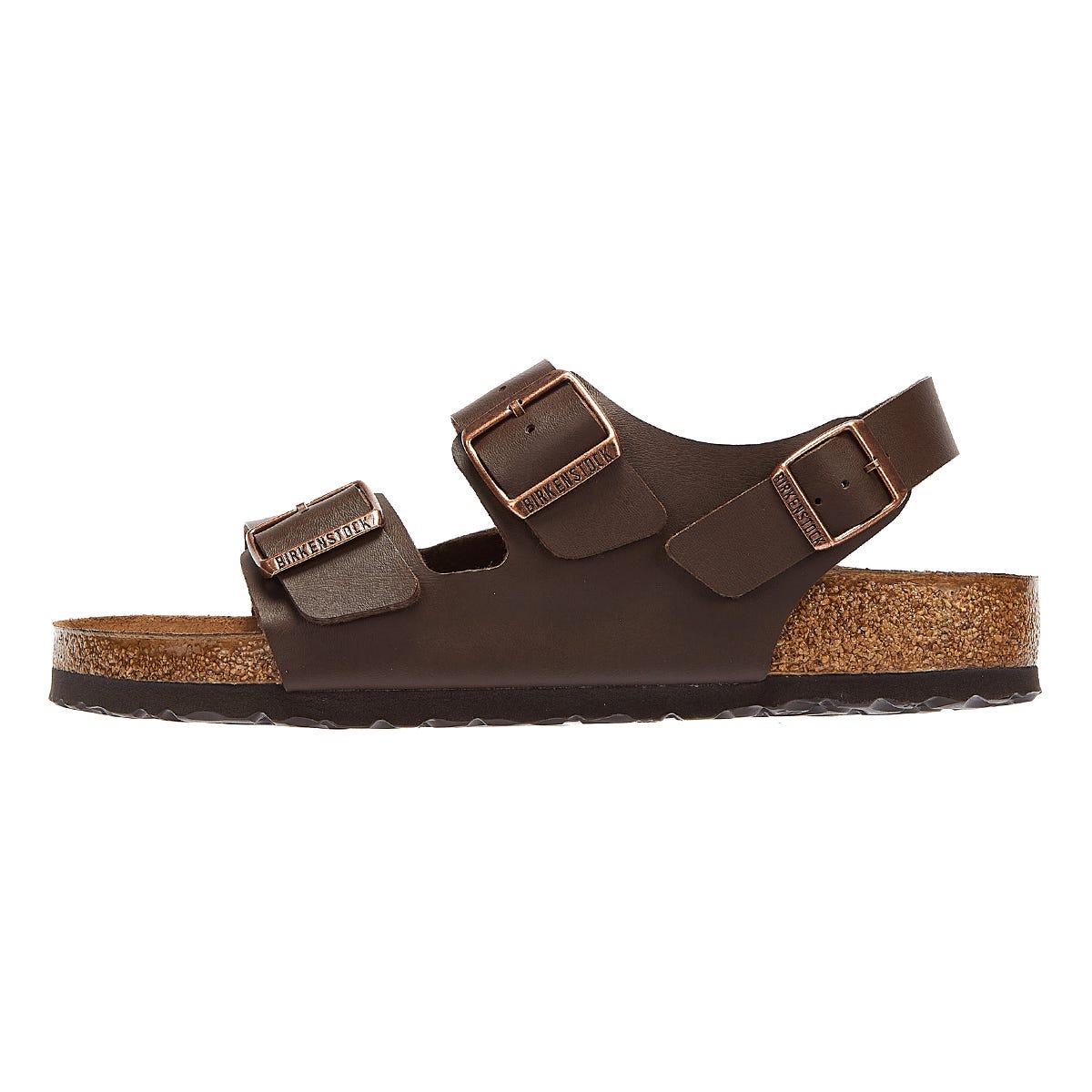 Birkenstock Milano Birko Flor Dark Brown Sandals