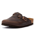 Birkenstock Boston Oiled Nubuck Habana Clogs