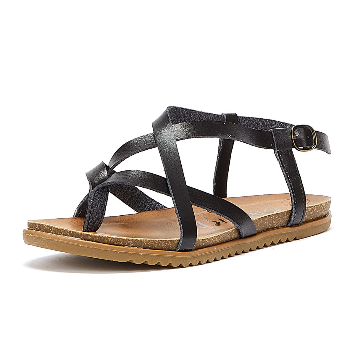 Blowfish Malibu Mirenda Womens Black Sandals