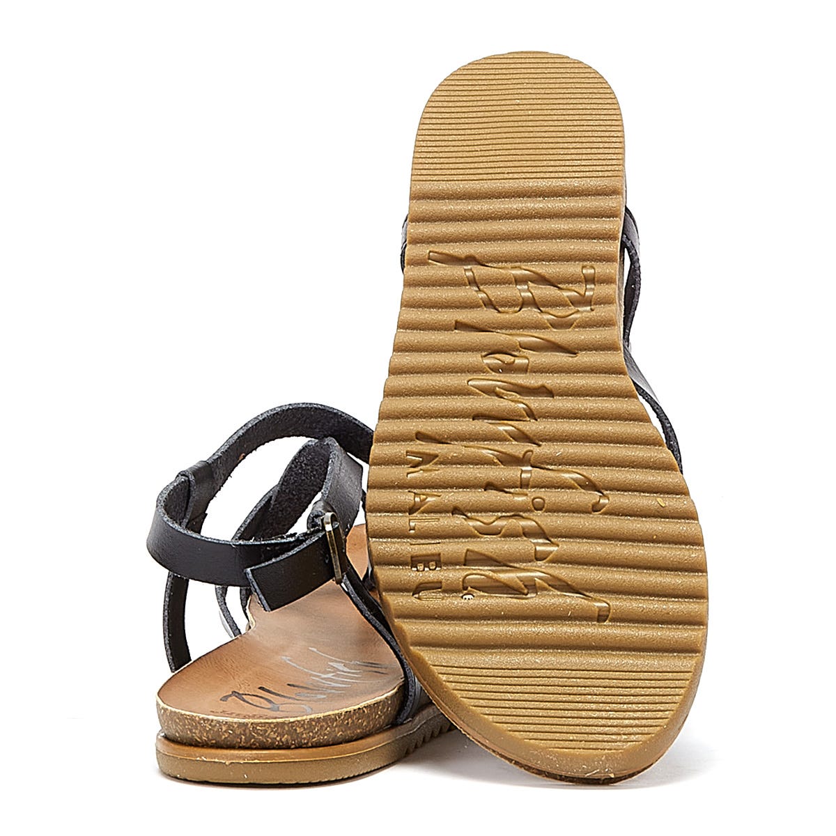 Blowfish Malibu Mirenda Womens Black Sandals