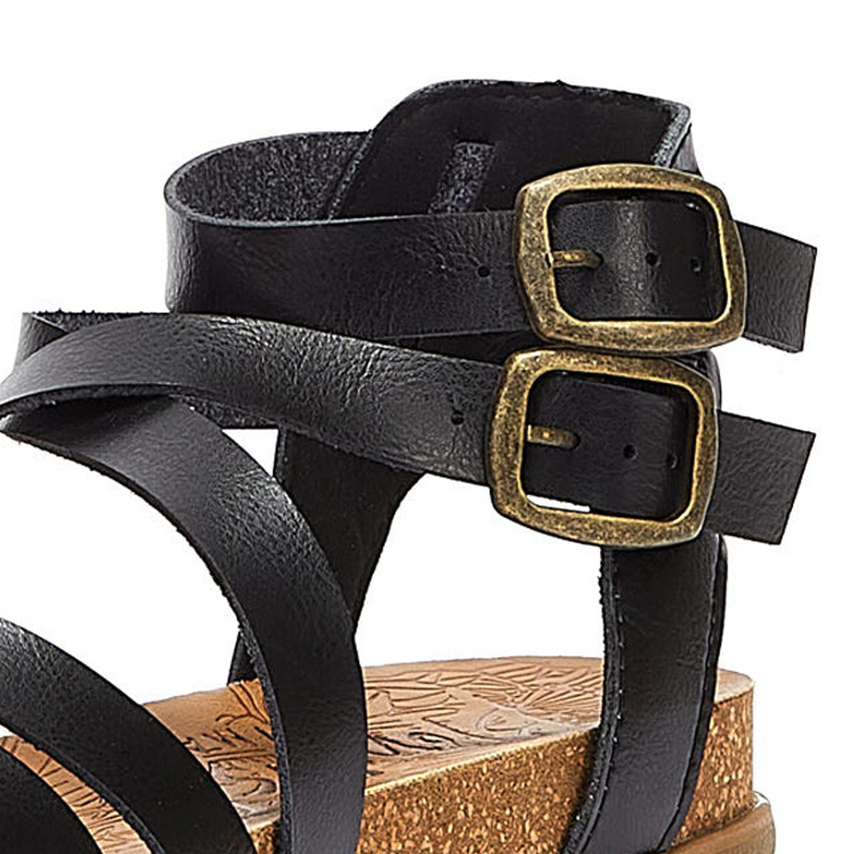 Blowfish Malibu Fandie Womens Black Sandals
