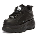 Buffalo London 1339-14 Womens Black Sneakers
