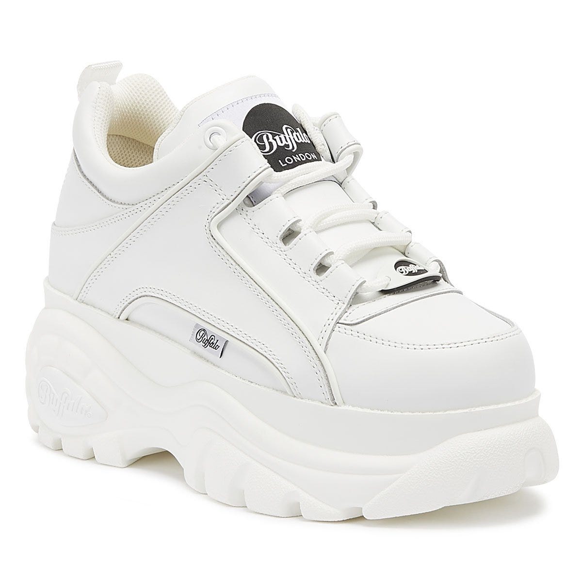 Buffalo London 1339-14 Womens White Sneakers