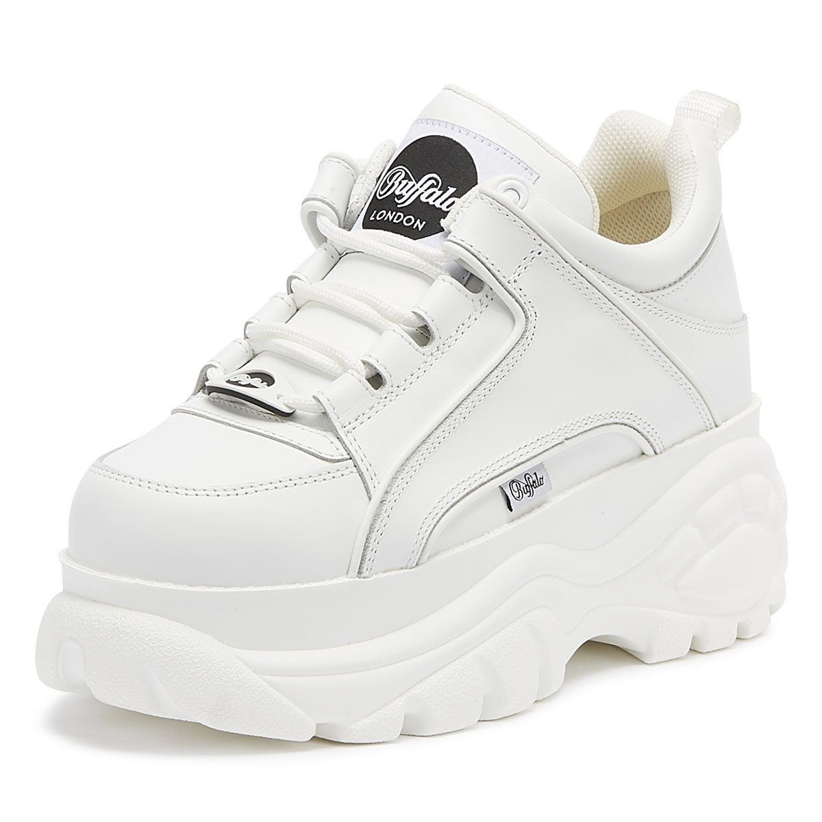 Buffalo London 1339-14 Womens White Sneakers