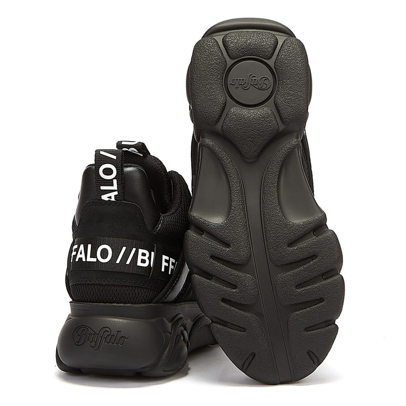 Buffalo Chai Womens Black Sneakers