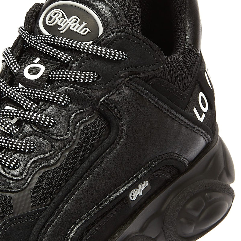 Buffalo Chai Womens Black Sneakers